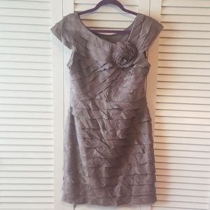 Dressbarn Silver/Gray Mother of the Bride dress